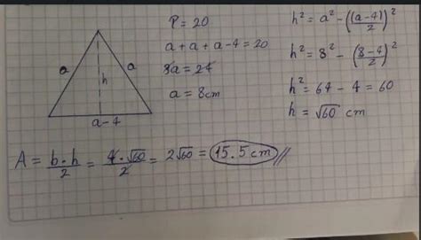 el perímetro de un triangulo isósceles mide cm el lado desigual mide cm menos que los