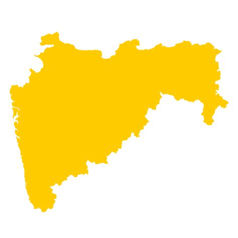 Maharashtra State Map Transparent Png And Svg Vector