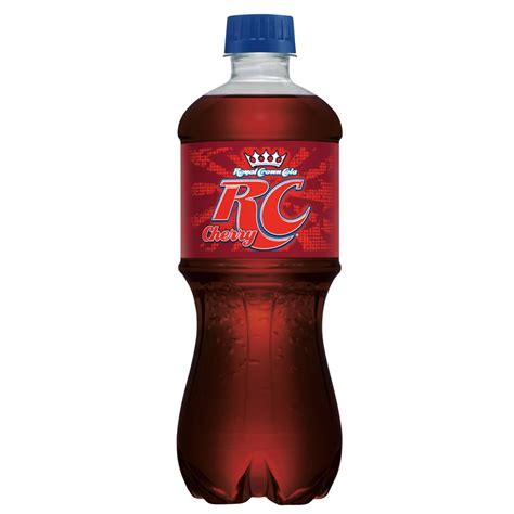 Rc Cherry Cola Soda 20 Fl Oz Bottle