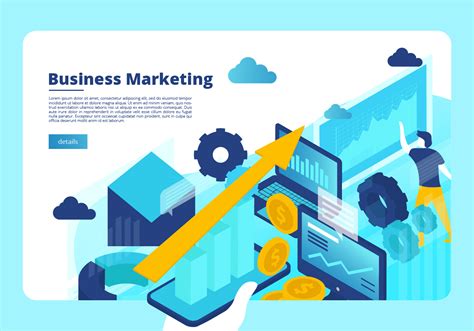 Business Marketing Banner Vector Template 256109 Vector Art At Vecteezy