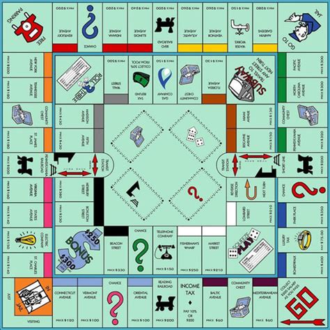 Boardgamesmaker.com offers a fully integrated and intelligent system to help you in creating all the game components for your table top game. Monopoly Printable Game Board | Free Printable Papercraft ...