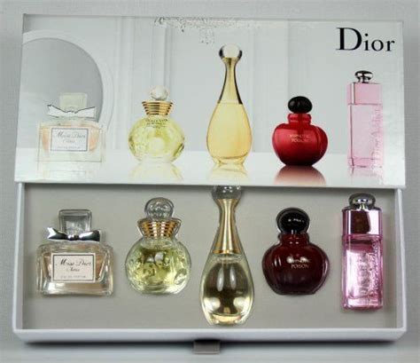 Christian Dior Les Parfums 5 Piece Miniature Collection 5 Piece Set