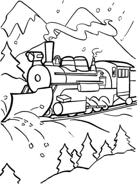 Polar Express Coloring Pages - Best Coloring Pages For Kids