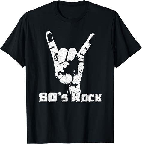 80 S Rock Shirt 80s Rock Band T Shirt Clothing