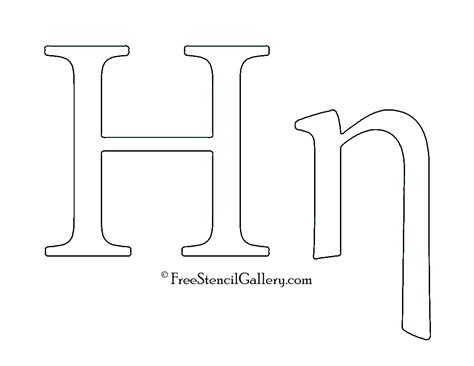 Had as thorough a commission he decided. Greek Letter - Eta | Free Stencil Gallery