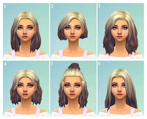 Ombre Hair Sims 4 Cc Fodcore