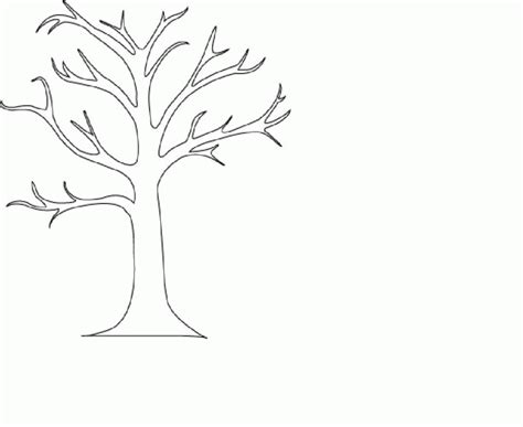 You are viewing some leafless tree page sketch templates click on a template to sketch over it and color it in and share with your family and friends. Bare Tree Coloring Page - Coloring Home