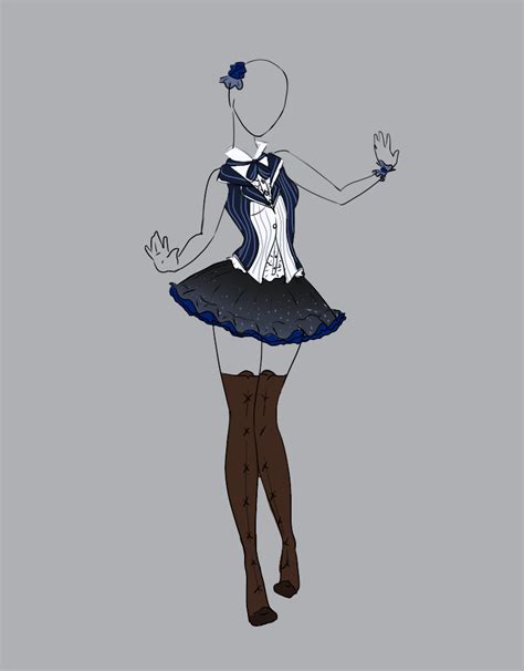 Outfit Adopt 6closed By Scarlett Knight On Deviantart Fashion Design Drawings