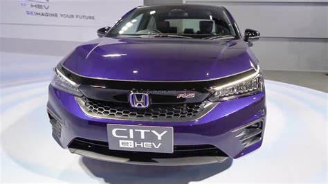 Use for comparison purposes only. 2021 Honda City eHEV Sport Hybrid Debuts - India Launch ...