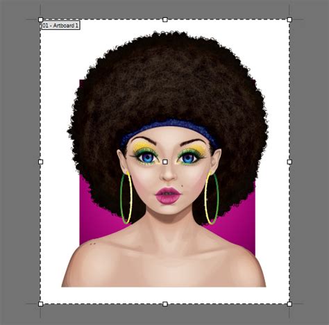 How To Create A Glamorous Vector Portrait Using Adobe Illustrator The