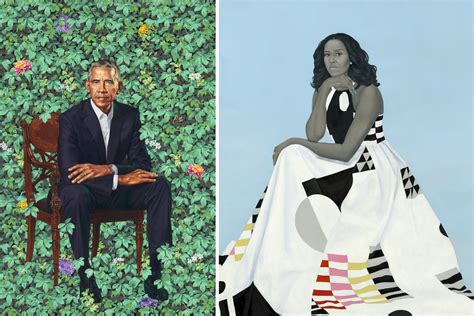 The Obama Portraits Are Direct Vital And Above All Cool Vox