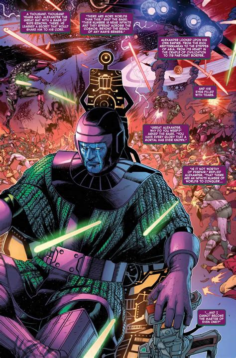 Sneak Peek First Look At Marvels Kang The Conqueror 1 Comic Watch