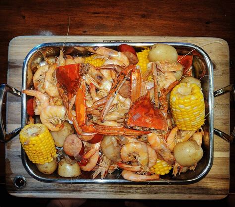 Homemade Seafood Boil Food