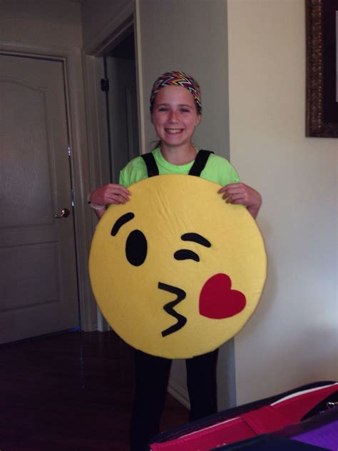 Diy Emoji Costume Emoji Costume Halloween Costumes For Girls Diy Images And Photos Finder