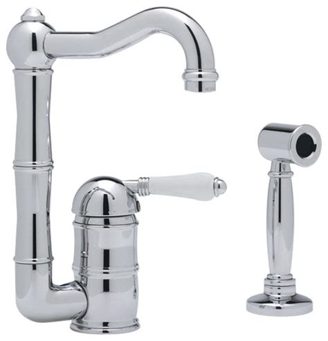 You probably use your kitchen faucet multiple times a day, but when's the last time you actually. Rohl Country A3608/6.5LPWS-2 Single Handle Kitchen Faucet ...