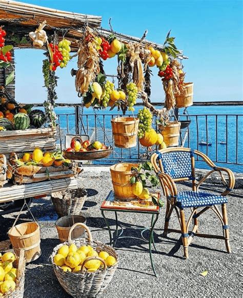 Beautiful Places Making Limoncello Lemon Painting Amalfi Coast Italy