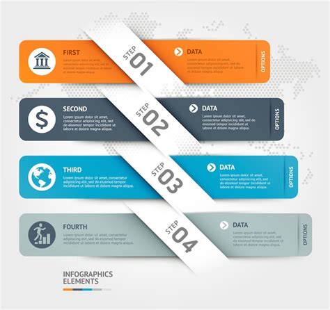 Premium Vector Business Infographics Elements Template
