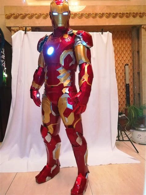 Iron Man Mk Suit Iron Man Cosplay Costume Wearable Made To Measure