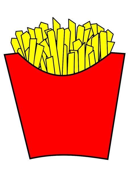 Cartoon Fries