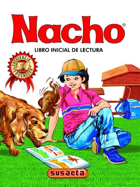 Cartilla libro nacho lee aprender a leer + obsequio lapicero. Nacho. Libro Inicial de Lectura