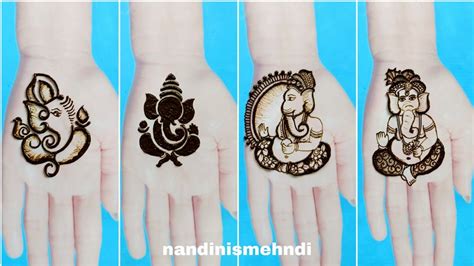 4 Easy Ganesha Mehndi Design For Bridal Mehndi Ganesh Chaturth Special