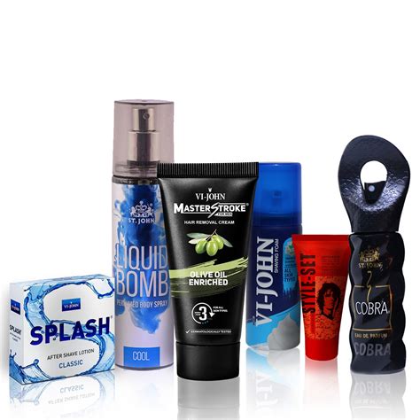 It can make your head and scalp appear to be cold and dry. Buy Vi-John Travel Kit For Men (Shave Foam, ASL Splash ...