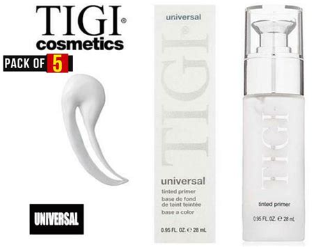 Set 5 TIGI Cosmetics Tinted Primer Universal 0 95 FL OZ 28ML