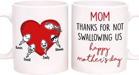 Personalized Coffee Mug For Mom Mommy From Daughter Son