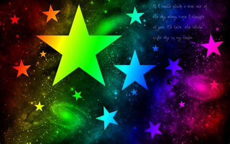 Rainbow Stars By Xpicturez On Deviantart
