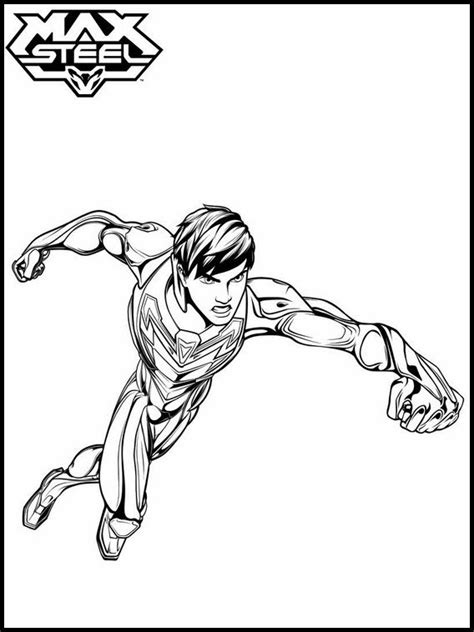 Max Steel 20 Dibujos Faciles Para Dibujar Para Niños Colorear Max