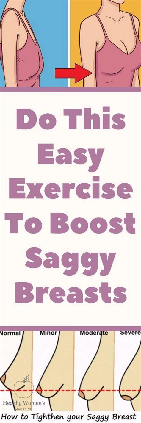 Do This Easy Exercise To Boost Saggy Breasts Try For A Month And See