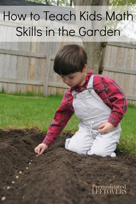 How To Teach Kids Math Skills In The Garden