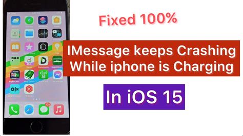 How To Fix Imessage Keeps Crashing And Freezing While Iphone Is