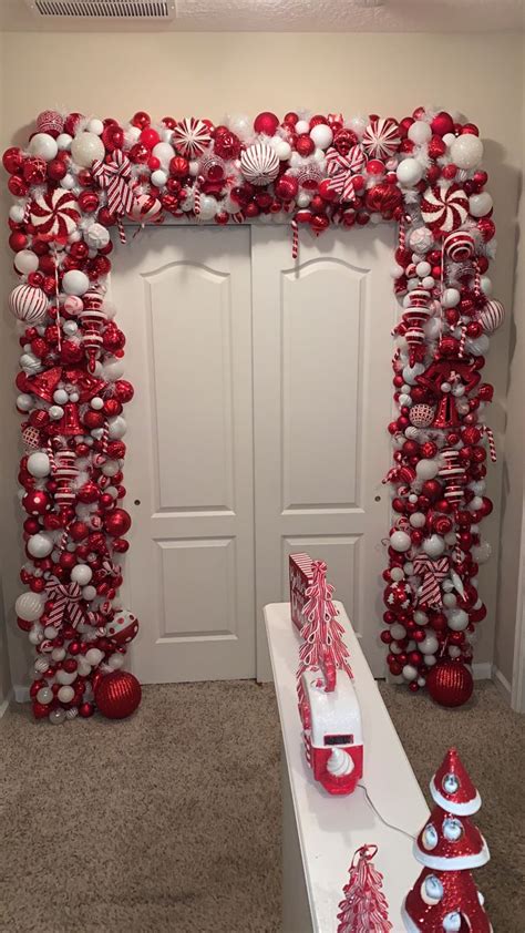 Ornament Arch In 2022 Christmas Door Decorations Christmas Arch