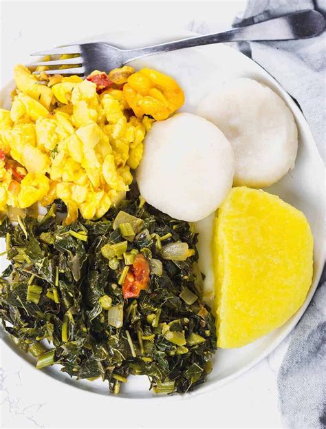 Jamaican Callaloo Healthier Steps Jamaican Recipes Jamaican Callaloo Recipe Jamaican Cuisine