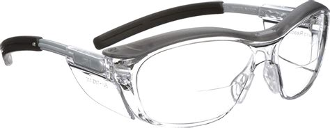 3m Safety Glasses With Readers Nuvo Protective Eyewear 25 Diopter Ansi Z87 Gray Frame