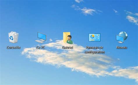 Windows 10 Comment Mettre Les Icônes Sur Le Bureau