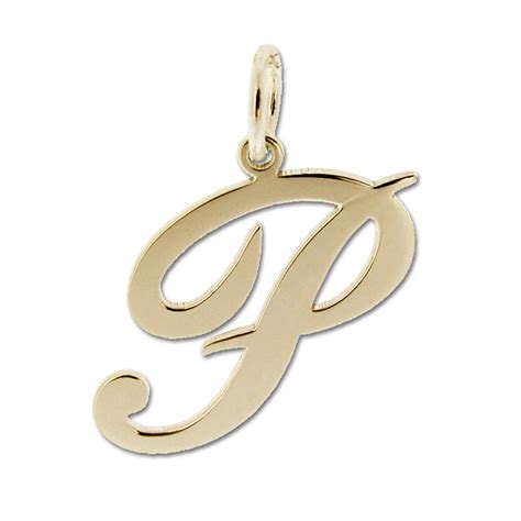 9ct Gold Plated Any Initial Letter Name Pendant Charm Necklace And Chain