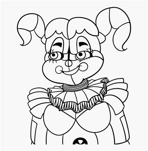 Sister Location Coloring Page Nights At Freddys Coloring Page Free