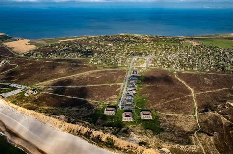 Luftbild Kampen Sylt Küsten Landschaft Am Sandstrand Der Nordsee