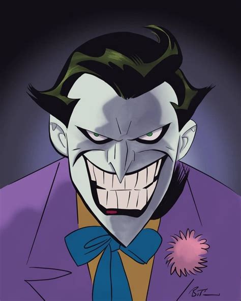Joker By Bruce Timm Joker Drawings Joker Artwork Joker Art