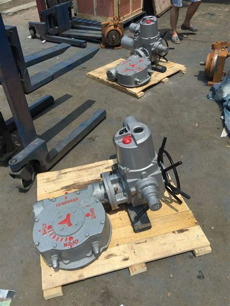 Rotary Air Damper Actuator Dqw Type Electric Actuator Is Ready To Send