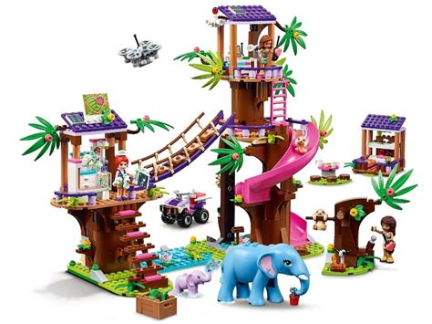 اسباب بازی لگو مدل Lego Friends Jungle Rescue Base
