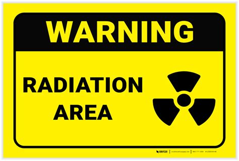 Radioactive Labels Creative Safety Supply