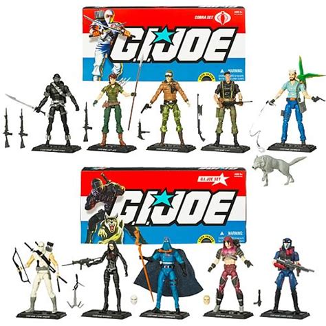 Gi Joe Action Figure Collector 5 Pack Wave 1 Set