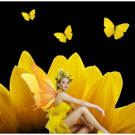 Yellow Flower Fairy Met Afbeeldingen