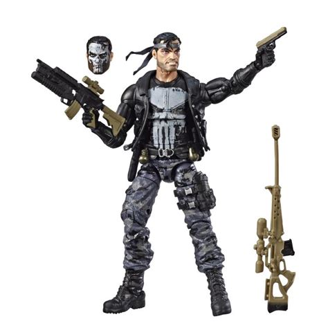 Marvel Legends 80th Anniversary Punisher Variant Action Figure Kapow Toys