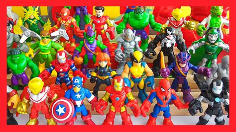 Playskool Heroes Super Hero Adventures Colección Marvel Avengers Youtube