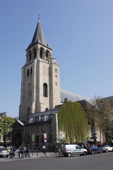Abbaye De Saint Germain Des Prés Paris 6 ème 10 ème Siècle 11 ème