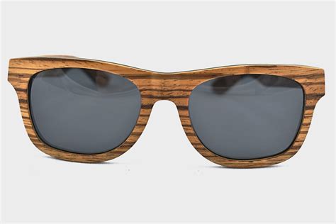 Zebrawood Wooden Sunglasses For Men And Women